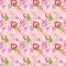 Cute love elements seamless pattern