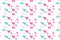 Cute love pattern vector with heart shapes and envelope icons. Endless love element design for book covers and wallpapers. Minimal