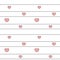 Cute lovely black white pink seamless pattern background illustration with hearts and lines