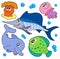 Cute marine animals collection 2