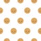 A Cute Mercury Seamless Pattern. Illustration background