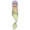 Cute mermaid icon