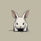Cute Minimalist Comics: Rhinoceros Dead Rabbit With Crossed Eyes