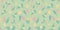 Cute mint floral pattern doodle vector seamless design