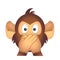 Cute Monkey Emoji