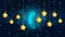 Cute moon and stars, best loop video background