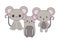 cute mouses animals isolated icon