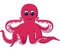 Cute octopus cartoon