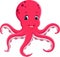 Cute octopus cartoon