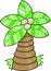 Cute Palm Tree Vector