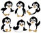 Cute penguins collection