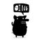 Cute Pig Inky Design saying Oink