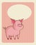 Cute piggy poster image