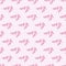 Cute Pink Elegant High Heels Vector Doodle Pattern