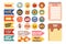 Cute planner stickers, note, tape, for student note, scrapbook and diary