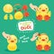 Cute Plasticine Duck Step Instruction for Kid