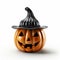 Cute Presidents\\\' Day Jackolantern With Wizard Hat - 3d Render