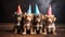 Cute puppies with party hats