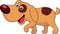 Cute puppy cartoon