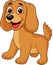 Cute puppy cartoon