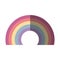 Cute rainbown fantasy icon