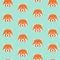 Cute red panda pattern.