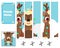 Cute reindeer. Puzzle for toddlers. Match pieces and complete the picture. Educational game for children