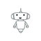 Cute robot icon