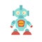 Cute Robot with red shoes