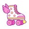 Cute roller skates with wings