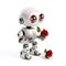 cute romantic robot