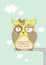 Cute Sad Owl