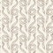 Cute safari snake wild animal pattern for babies room decor. Seamless reptile brown textured gender neutral print design