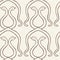 Cute safari snake wild animal pattern for babies room decor. Seamless reptile brown textured gender neutral print design