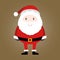 Cute Santa Claus Illustration