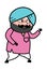 Cute Sardar Cartoon Challenging to Fight