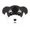 Cute schnauzer dog avatar