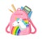 Cute school backpack