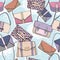 Cute seamless fashion pattern