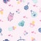 A Cute Seamless Pattern baby toddler themee
