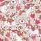 Cute seamless texture with lovely unicorns and flowers
