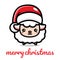 Cute sheep cartoon character design celebrating christmas wearing santa claus costume