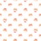 Cute shiba inu dog seamless pattern background