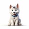 Cute Siberian Husky- generative AI, AI generated