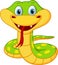 Cute snake cartoon