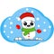 Cute snowman.