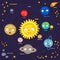 Cute solar system