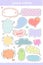 Cute Speech bubbles