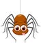 Cute spider cartoon