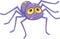 Cute spider cartoon